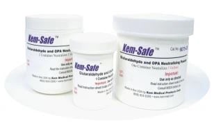 KemSafe Neutralizing Powder for Glutaraldehyde/OPA Disposal, 12-Pack, 6 oz Each, Neutralizes 1 Gallon