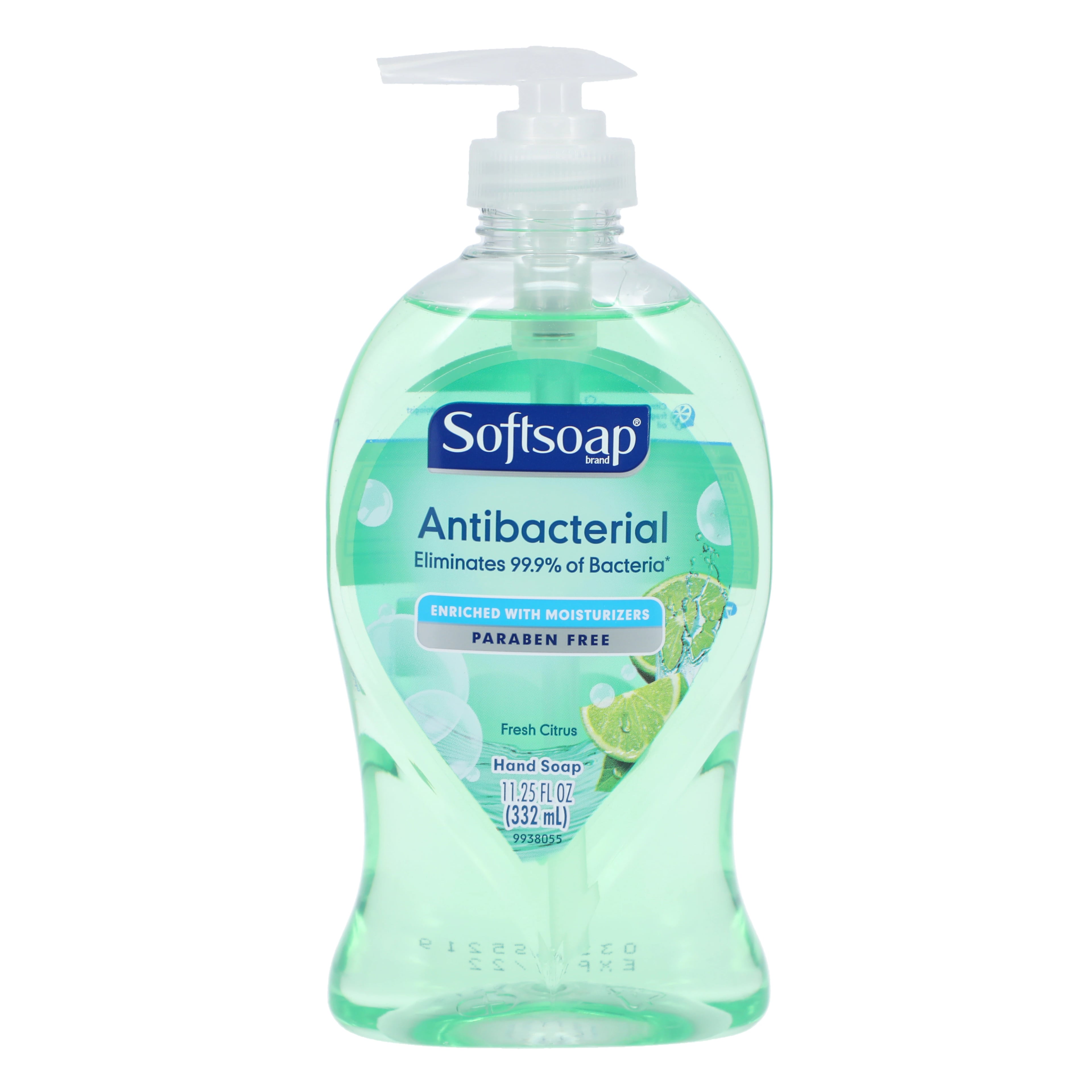 Softsoap Antibacterial Hand Soap, Fresh Citrus, 11.25 oz. Pump Bottle