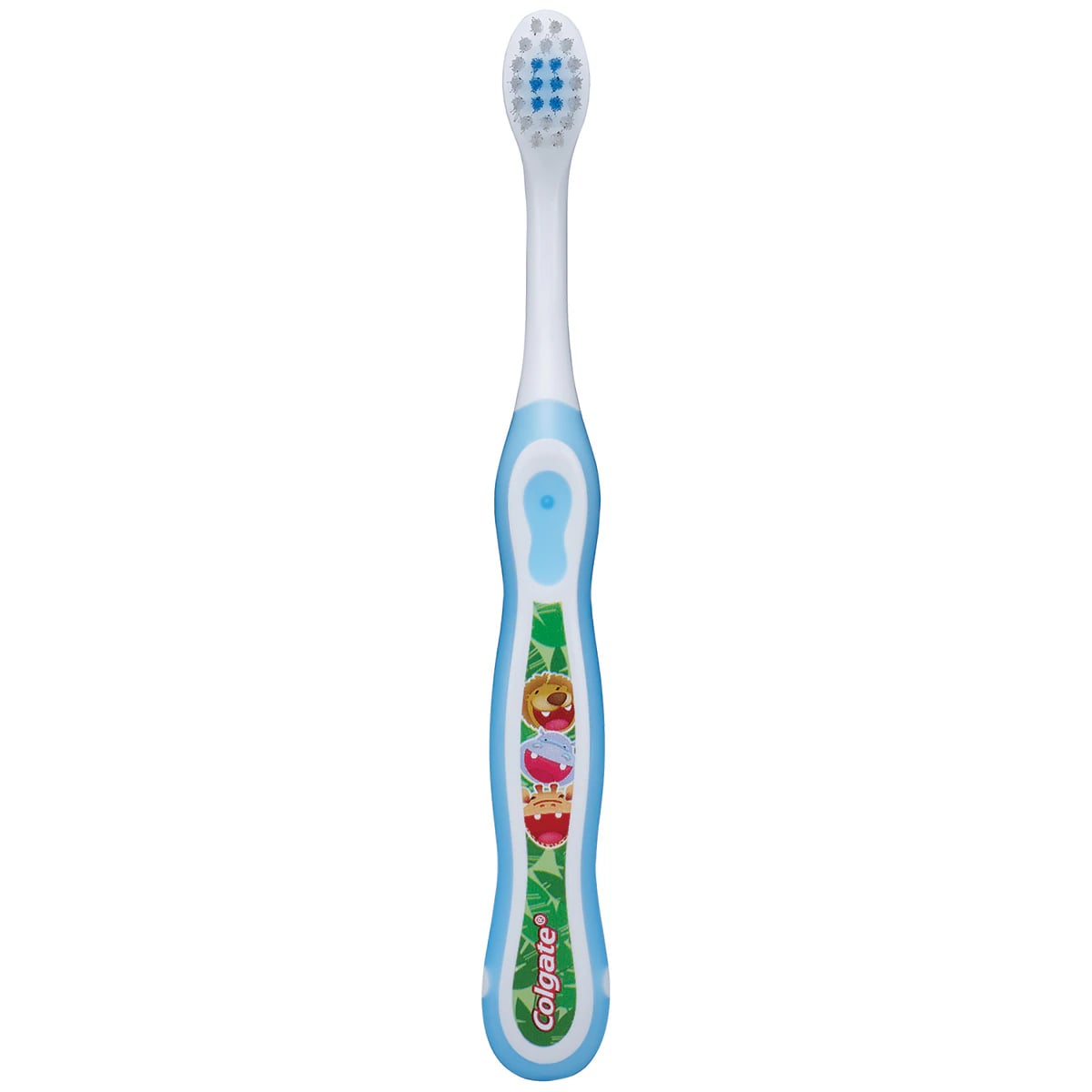 Colgate My First Toothbrush, 0-2 Years, Extra Soft, 35 Tuft, Assorted Pastel, 6/Bx