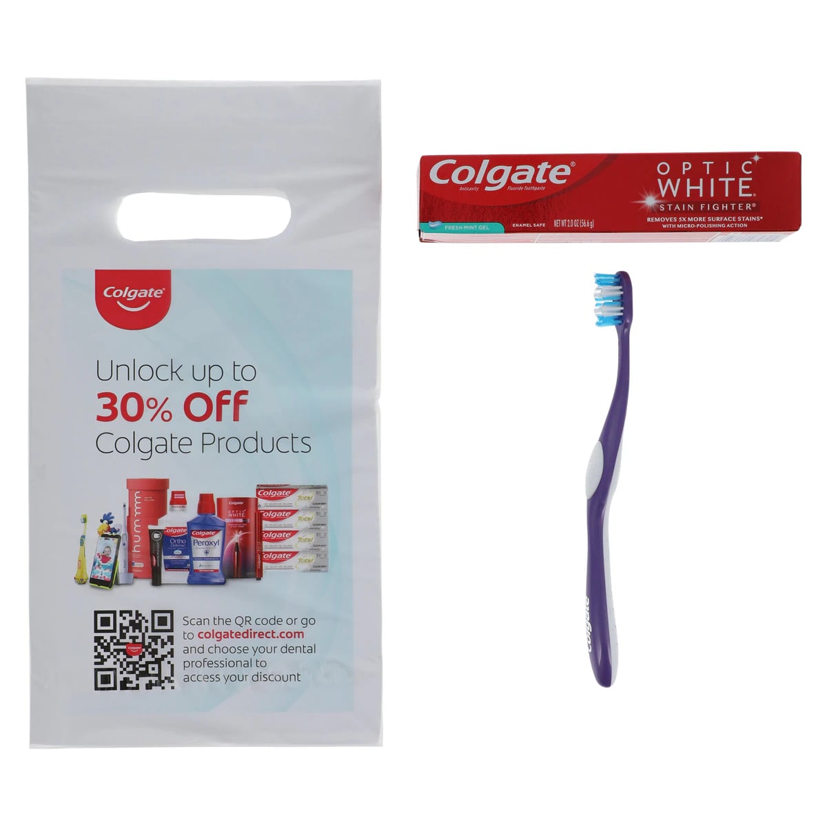 Colgate Manual Toothbrush Whitening Bundle #1, 72/Box