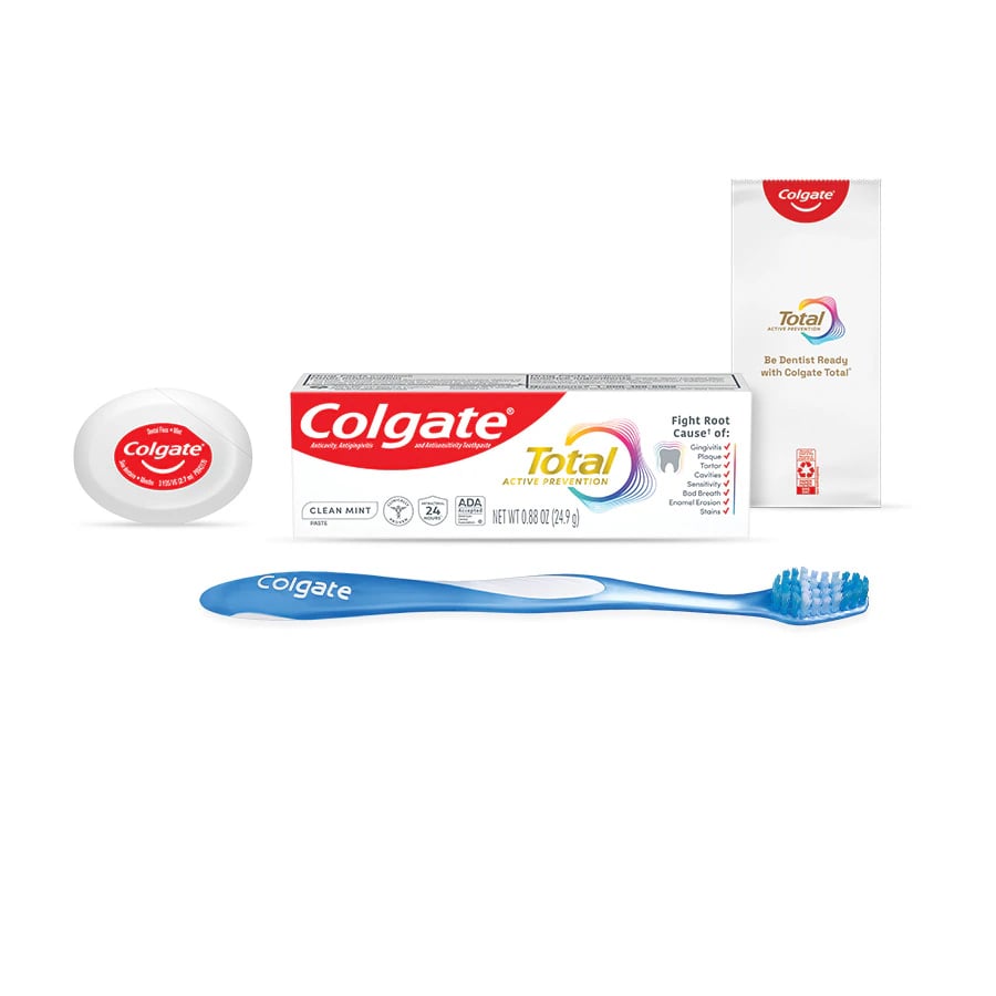 Colgate Wave Compact Head Manual Toothbrush Bundle, 72/Box