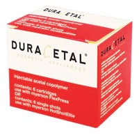 Myerson DuraCetal Denture Resin C1, Small Cartridge, 6/Package