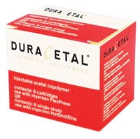 Myerson DuraCetal Denture Resin P2, Small Cartridge, 6/Package