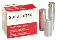 Myerson DuraCetal Denture Resin B3, Medium Cartridge, 6/Package