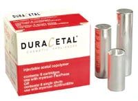 Myerson DuraCetal Denture Resin C2, Medium Cartridge, 6/Package