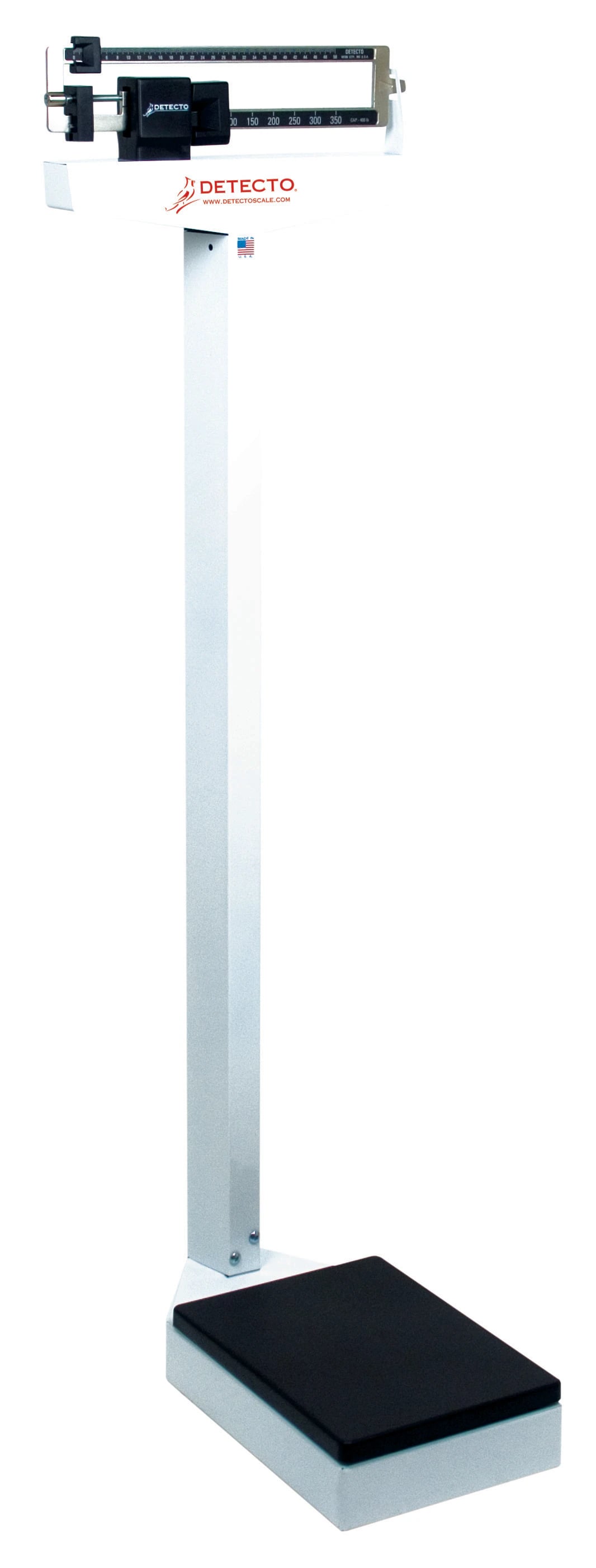 Detecto Physician Scale, 450 lb Capacity, without Height Rod