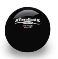 Thera-Band Exercise Weight, Soft, Black, 6.6 lb