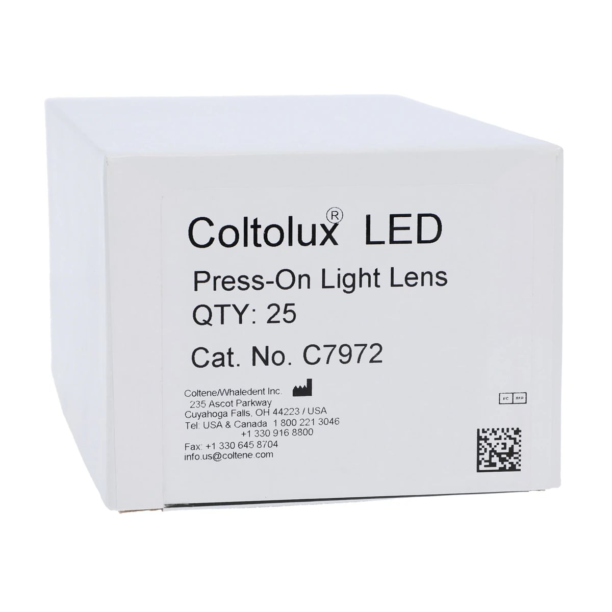 Coltolux LED Press-On Light Lens, 25/Pack, C7972