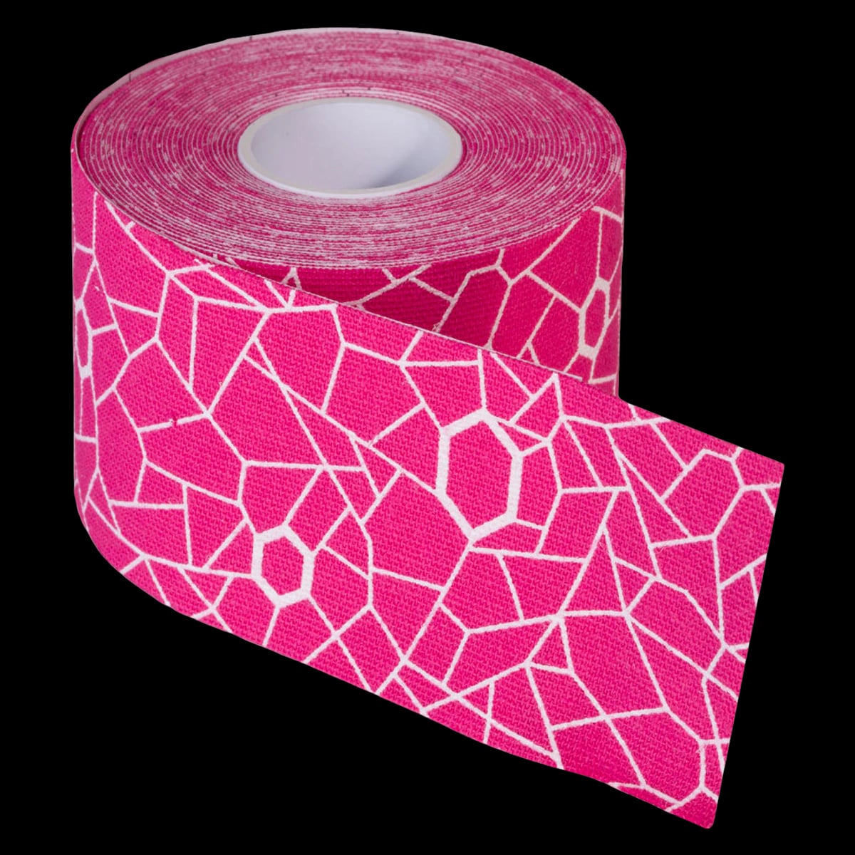 TheraBand K Tape Kinesiology Tape, Elastic, 2" x 16.4', Pink/White, Latex-Free