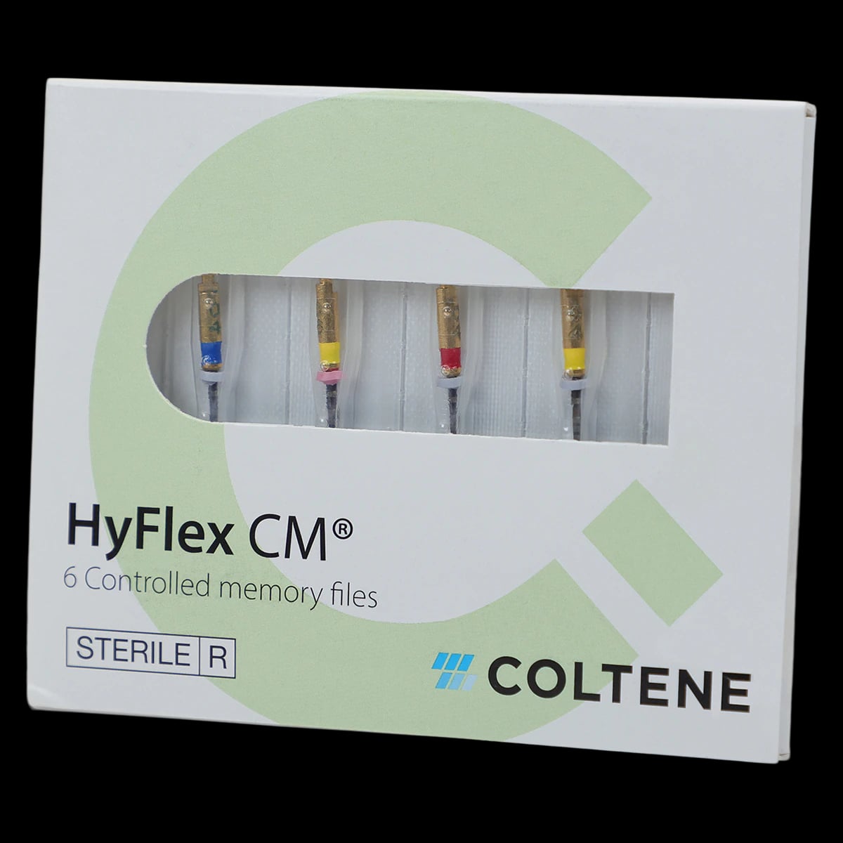 Coltene HyFlex CM Controlled Memory NiTi Endodontic Files, Assorted Medium, 25mm, Sterile, 6/Pack, SBH825MED