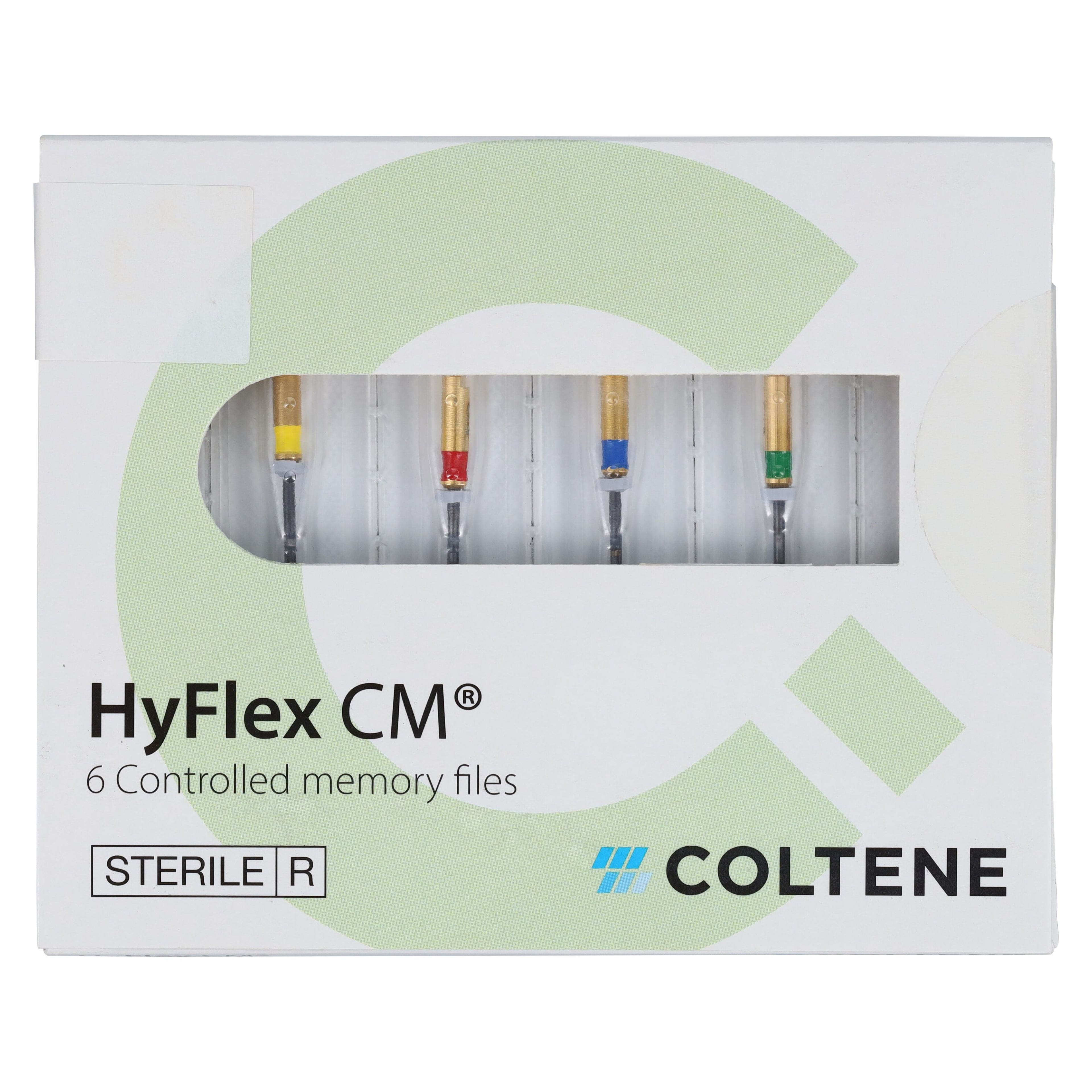 Coltene HyFlex CM Controlled Memory NiTi Endodontic Files, Assorted Small, Sterile, 31mm, 6/Pack, SBH831SML