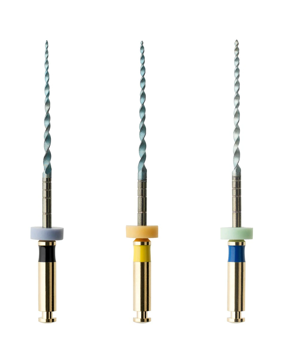 HyFlex EDM NiTi Rotary Finishing Set, 25mm, Sizes 40/.04, 50/.03, 60/.02, 3 Files/Pkg, 60019364