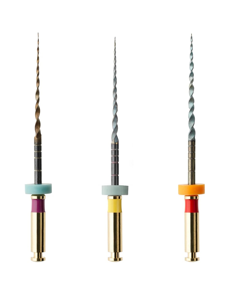 HyFlex EDM Shaping Set Medium 25mm Nickel Titanium Rotary Files, 3/Pk, 60022278