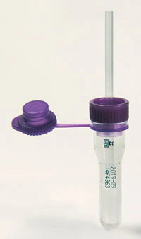 Safe-T-Fill EDTA Capillary Tube, Purple, 150 µL, Plastic, Disposable, Non-Sterile, 50/Bag
