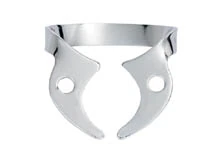 Hygenic Rubber Dam Clamp, #W7, Wingless, Gloss Finish, Lower Molar, 1/Pk, H02765