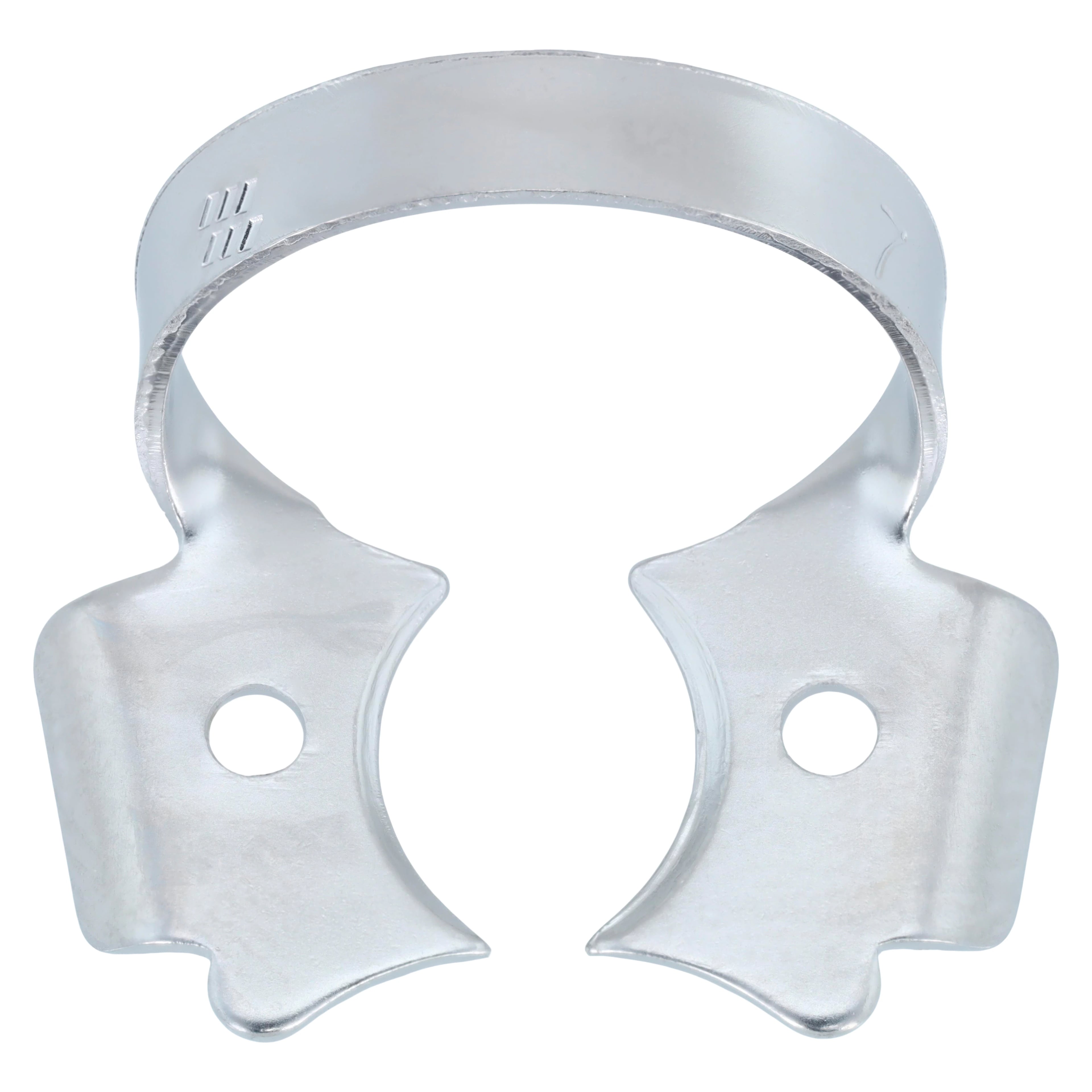 Hygenic Gloss Finish Winged Rubber Dam Clamp #7, Flat Jawed, General Purpose, Lower Molar, 1/Pkg, H02758