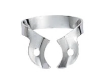 Hygenic Rubber Dam Clamp, #W8, Wingless, Gloss Finish, Upper Molar, 1/Pk, H02767