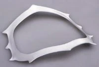 Hygenic Ostby Plastic Rubber Dam Frame, Radiolucent, 6", 1/Pk, H00560
