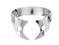 Hygenic Rubber Dam Clamp, #W14, Wingless, Gloss Finish, for Partially Erupted or Irregularly Shaped Molars, 1/Pk, H02774