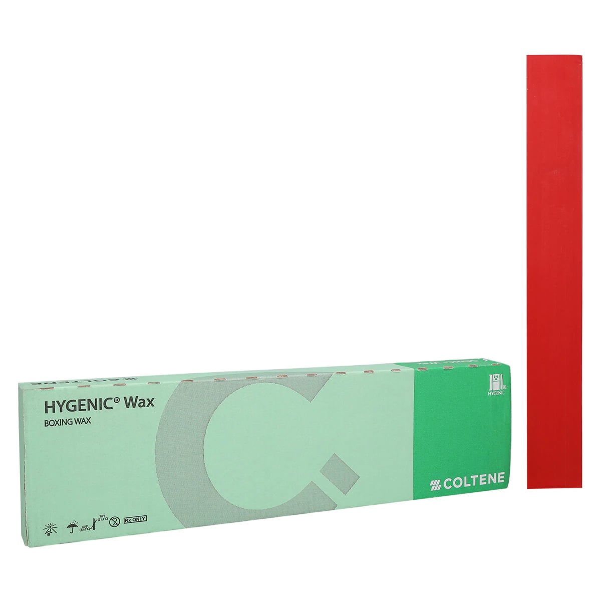 Hygenic Boxing Wax, Regular, Red, 1 lb, 12" x 1-1/2" x 1/16", H00815