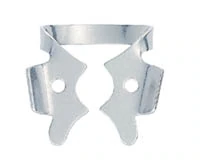 Hygenic Gloss Finish Winged Rubber Dam Clamp #3, Flat Jawed, Small Molar, 1/Pkg, H05689
