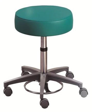 Brewer Millennium Series Surgeons Stool, Round 16" Seamless Seat, Height Adjustable