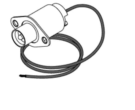 Socket f/LF II Lamp, Pelton & Crane