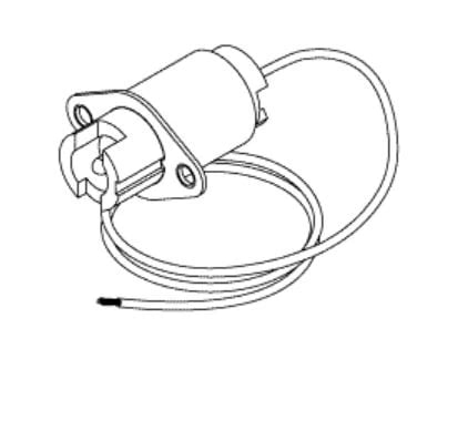 Pelton & Crane LFI Lamp Holder Socket, Old Style, 1 Each