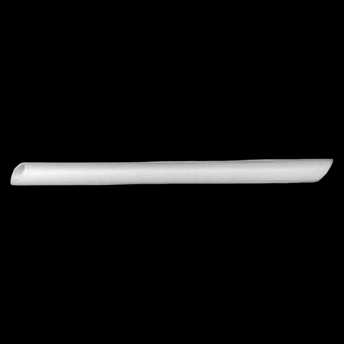 Pelton & Crane Type A High Volume Evacuator Tip, Vented, White Plastic, Autoclavable, Double-Ended, Angled, Each