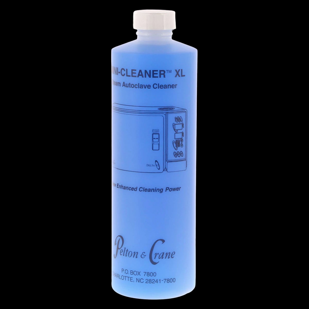 Pelton & Crane Omni-Cleaner XL Autoclave Cleaner, 16 oz Bottle, 12/Case