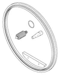 Pelton & Crane Door Gasket Kit 10" with Spacer