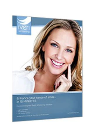 Iveri At-Home Teeth Whitening Refill Syringes, 35% Carbamide Peroxide, 3.5 ml, Mint, 4/Pkg, 4PKIVERI35