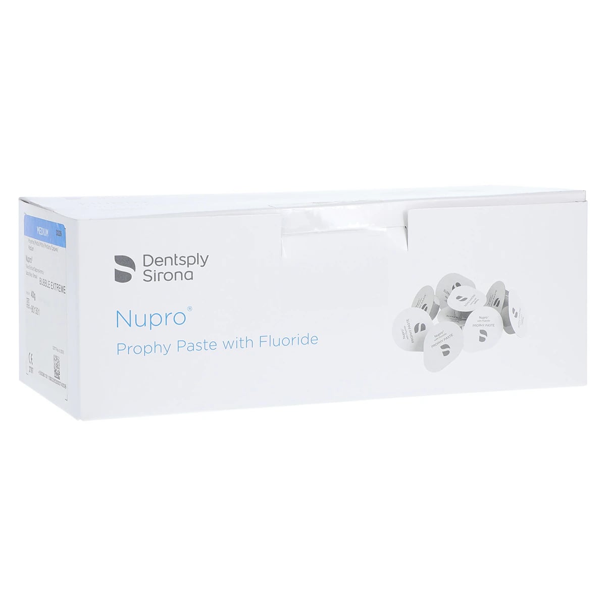 NUPRO® Prophy Paste, Bubble Extreme, Medium Grit, with Fluoride, Unit Dose Cups, 2 g, 200/Box, 801301