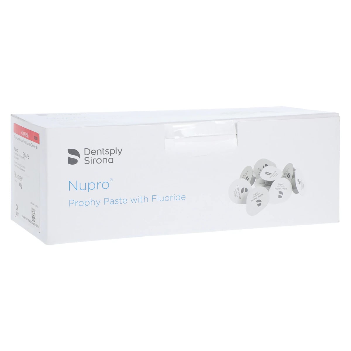 Nupro Prophy Paste, Coarse Grit, Grape, with Fluoride, Unit Dose Cups, 200/Box, 801227