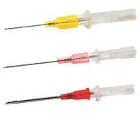 Optiva IV Catheter, 20 Gauge, 1" Length, OCRILON Polyurethane, Sterile, Non-Safety, Straight, Pink, 200/Case