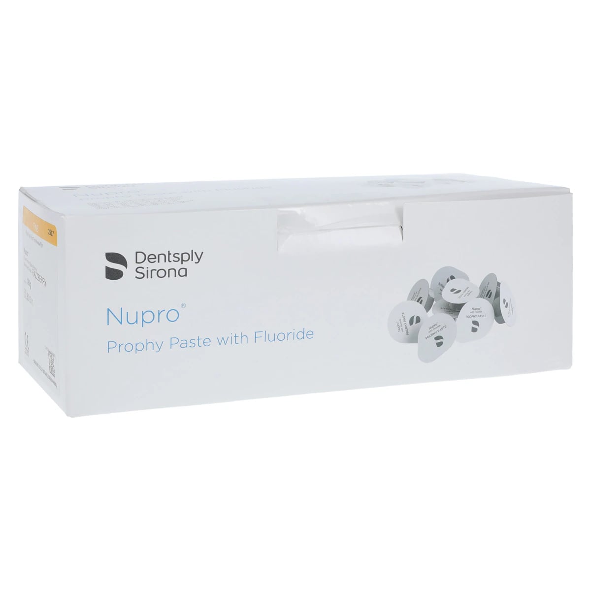 NUPRO Prophy Paste, Fine Grit, Razzberry, with Fluoride, Unit Dose Cups, 200/Box, 801311