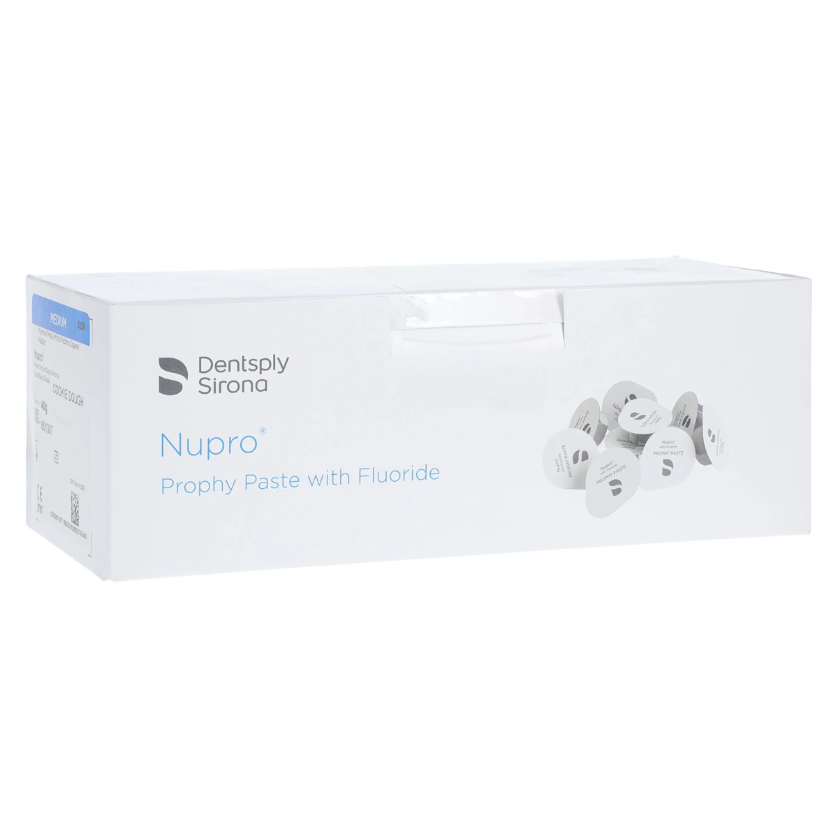 Nupro Prophy Paste, Medium Grit, Cookie Dough Flavor, with Fluoride, Unit Dose Cups, 200/Box, 801307
