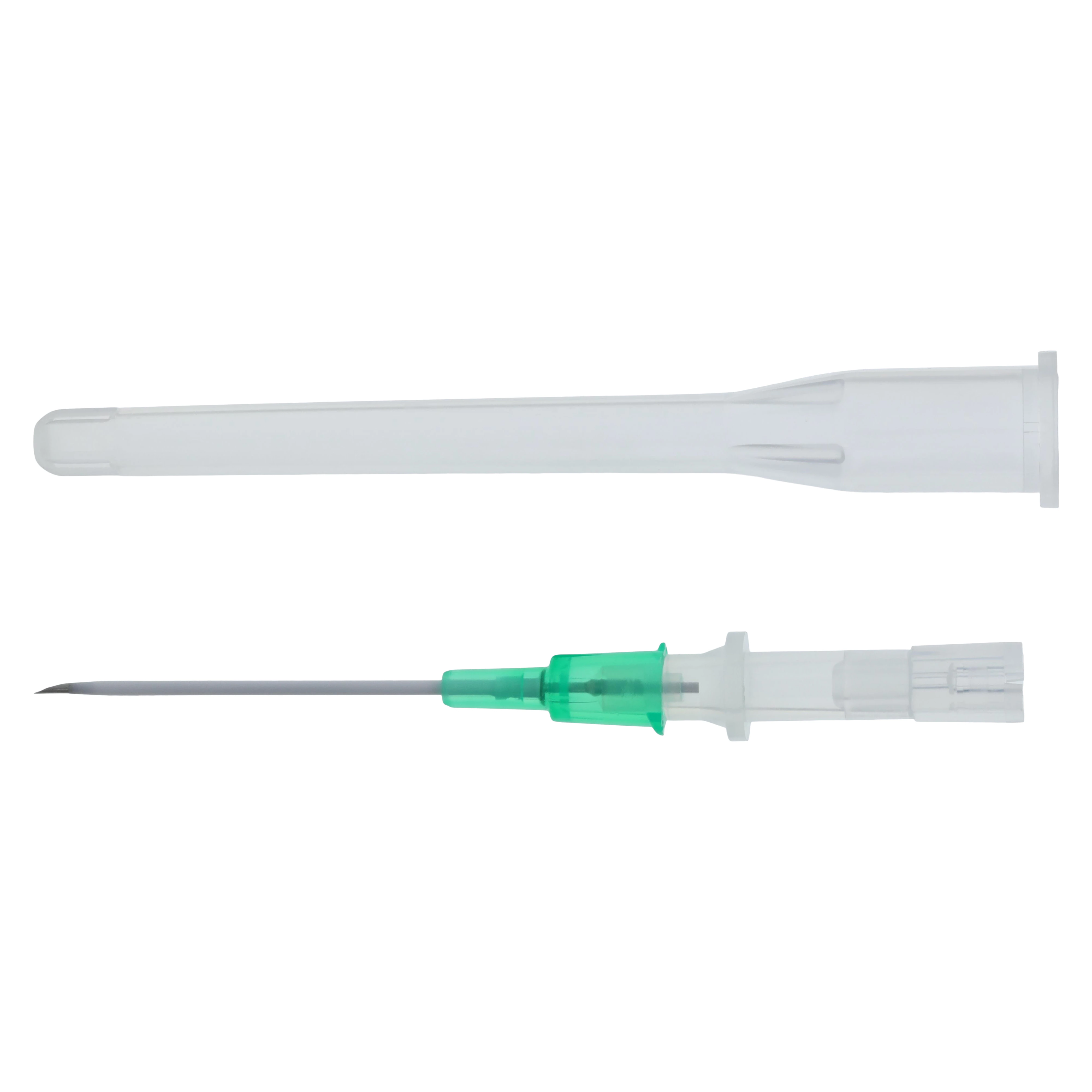 Jelco IV Catheter Radiopaque, 18 Gauge, 1-1/4", Green, Straight with Wings, Sterile, Each