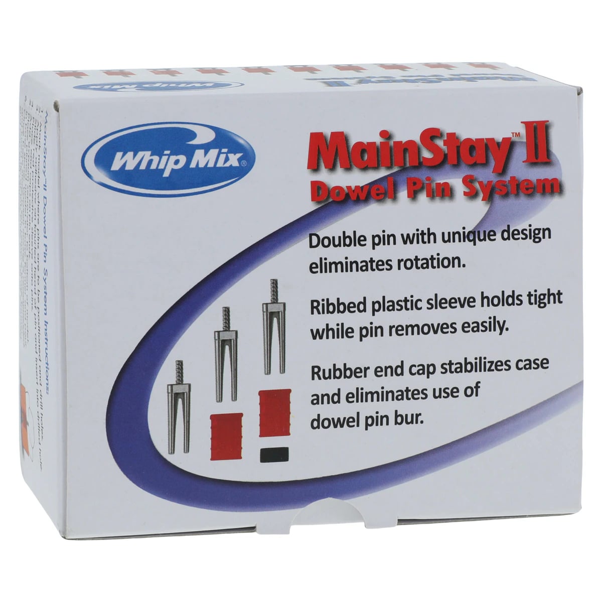 MainStay™ II Dual Pin Design Dowel Pin System, Pack of 1000, #08240