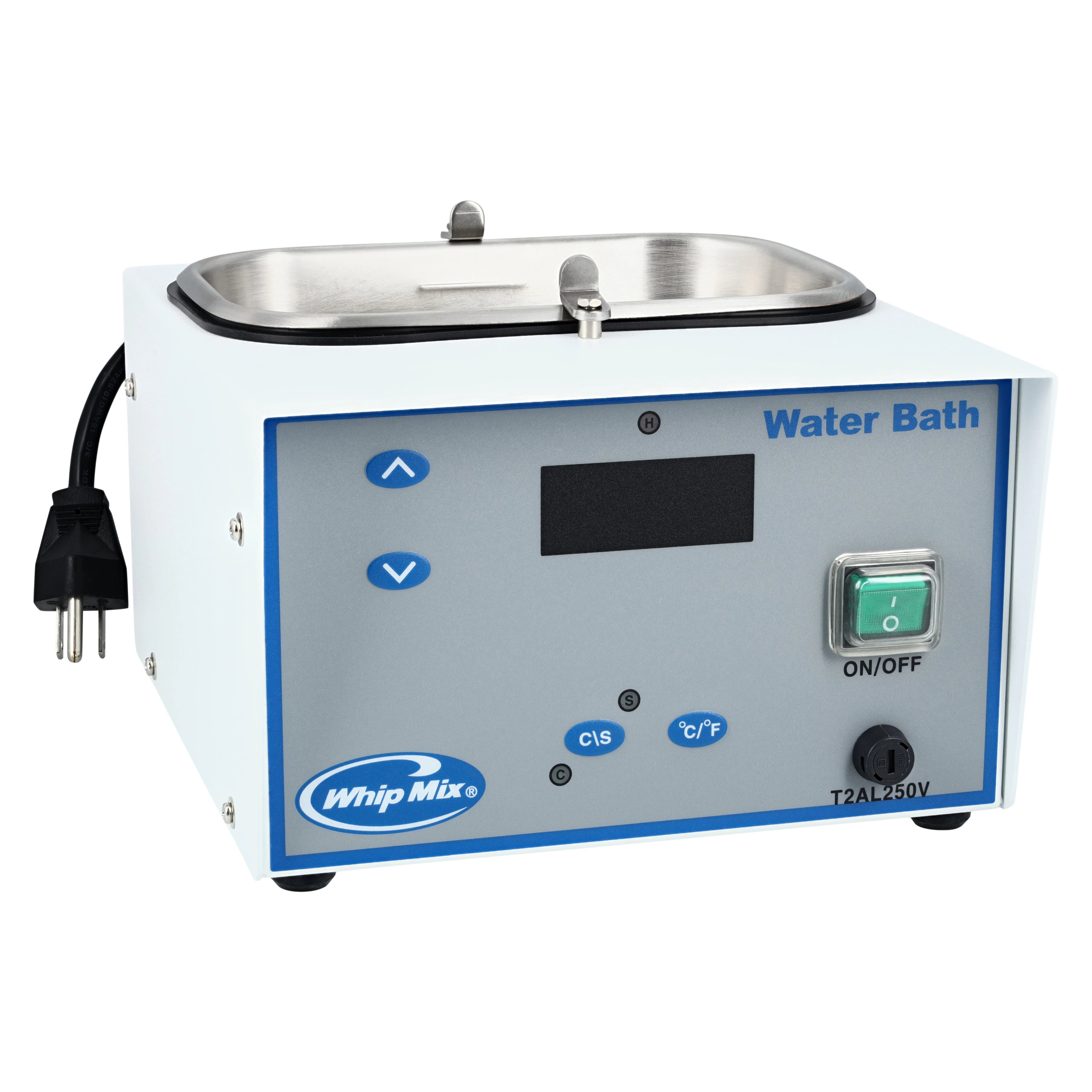 Whip Mix Digital Water Bath 115V with Removable Stainless Steel Tray, Model 05350