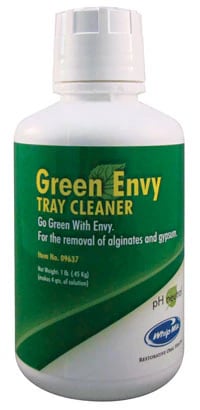 Whip Mix Green Envy Tray Cleaner, 1 lb Bottle, 09637
