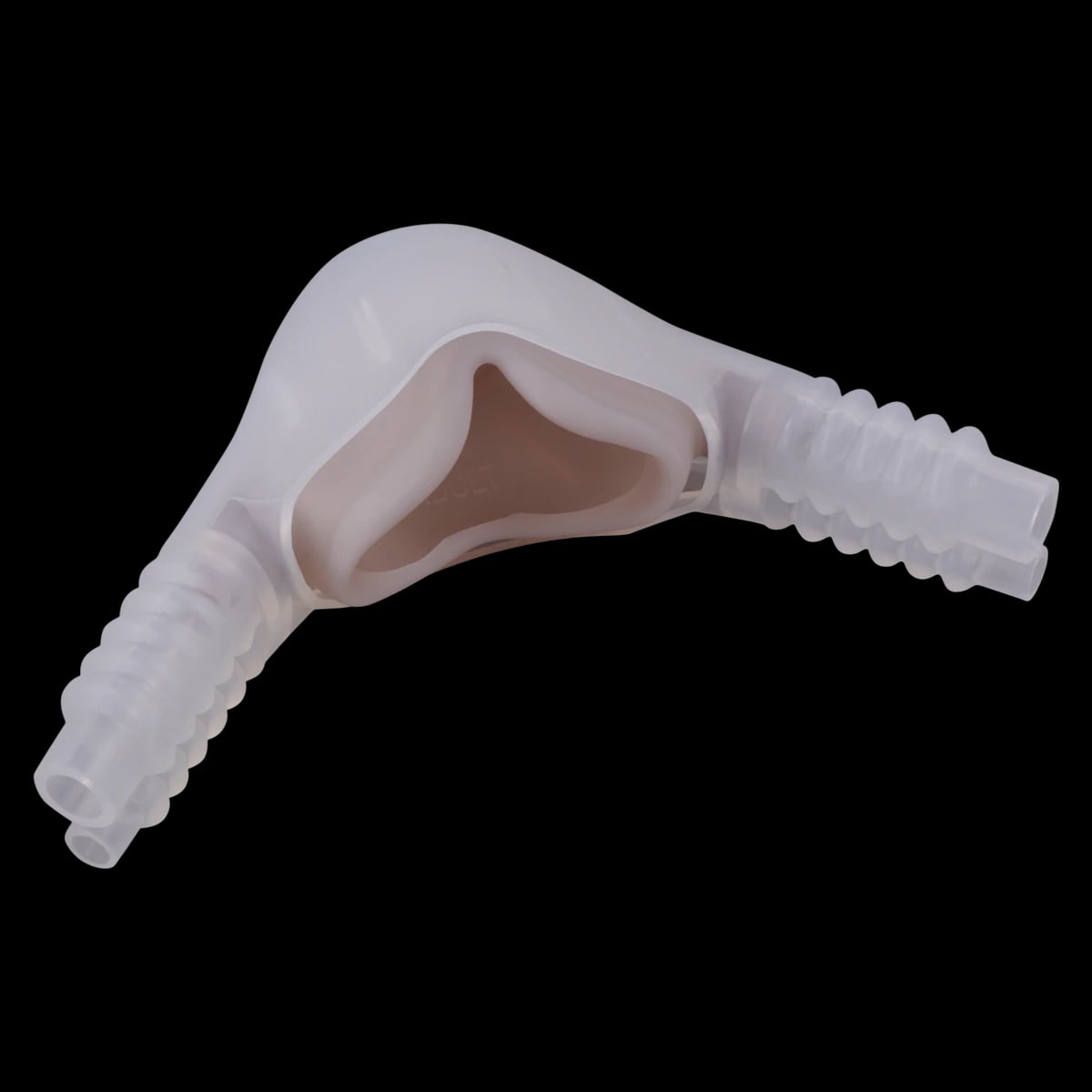 Porter Instrument Autoclavable Nasal Hood Kit, Double Mask, Adult, with 1 Inner Mask Liner, 1/Pk, 5054C