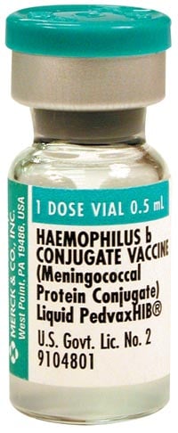 PedVaxHib HIB Pediatric Injectable 0.5mL SDV 10/Box, 01KT0J07CYE96WP7JH8FM68ZCK
