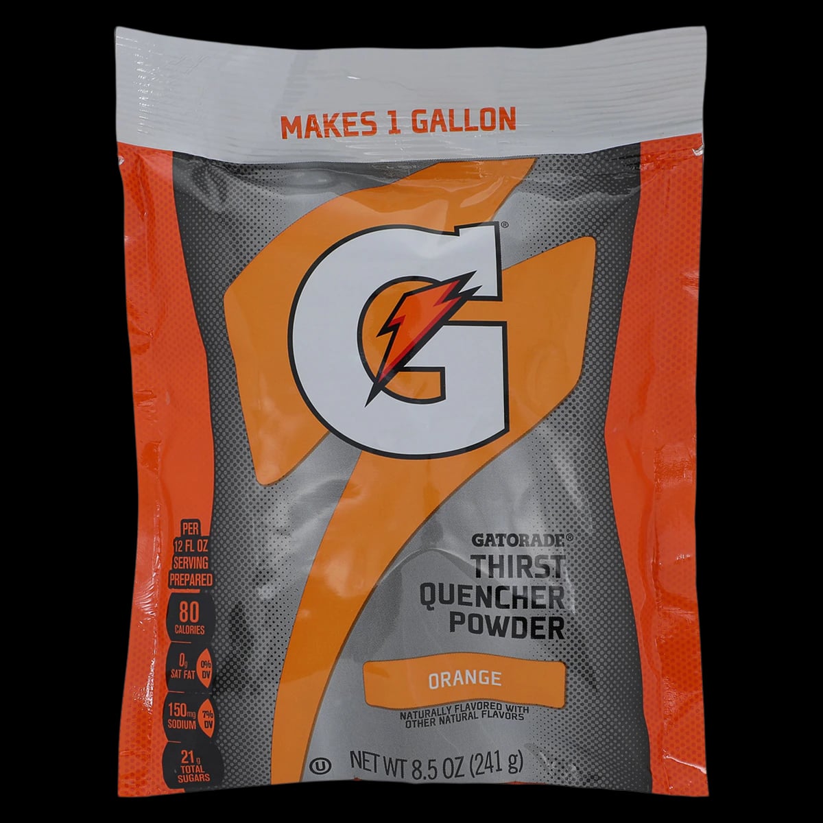 Gatorade Thirst Quencher Orange Powder Packets, 8.5 oz, 40/Case