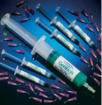 Temrex Gel-Etch Disposable Needle Tips, 20 Gauge, Angled, Black, 50/Pk, Refill, 6590