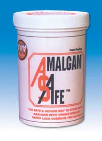 Adelda Health Amalgam Safe Container, 22oz, Polypropylene, Reusable, Each