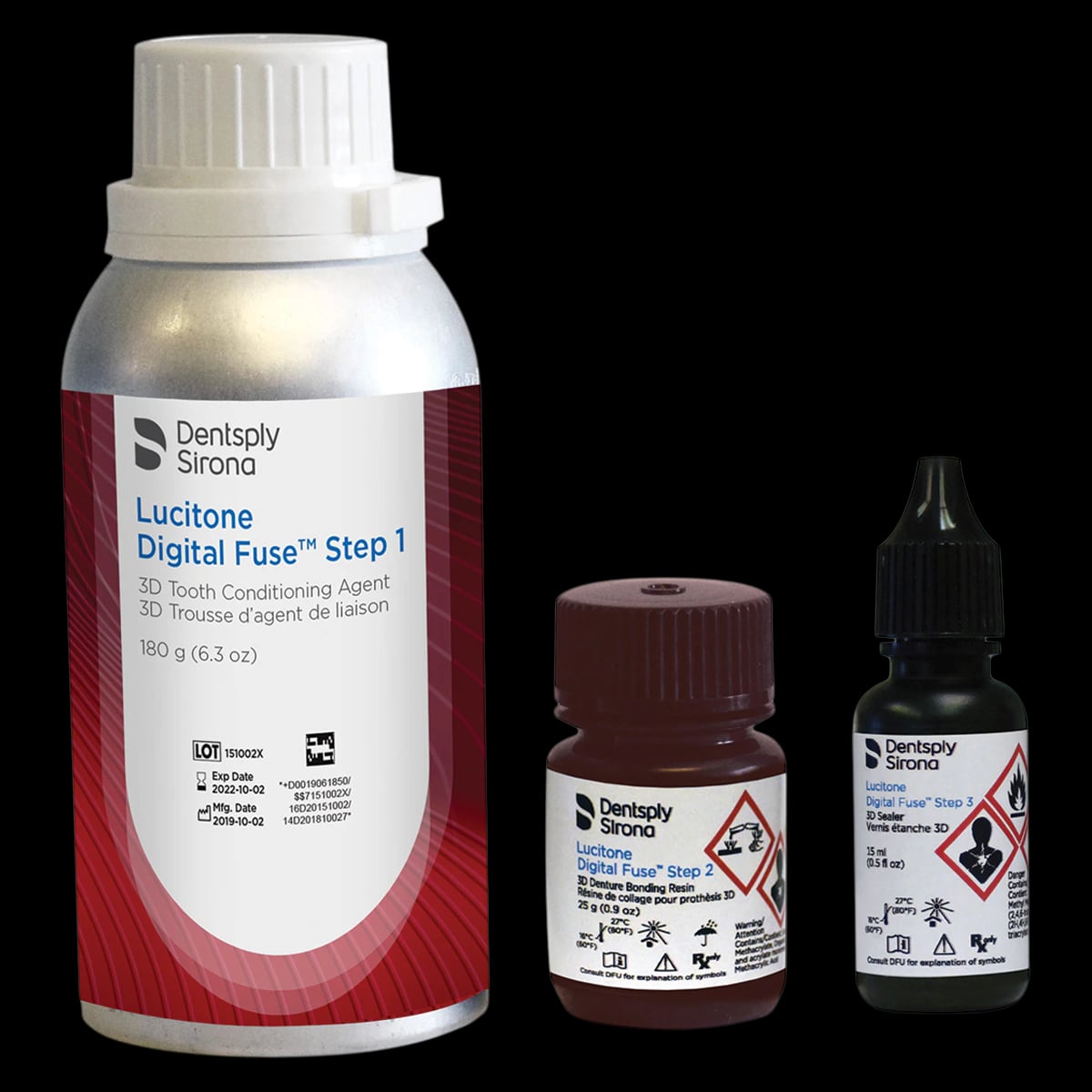 Lucitone Digital Fuse Step 1 3D Tooth Conditioning Agent, 180g Bottle