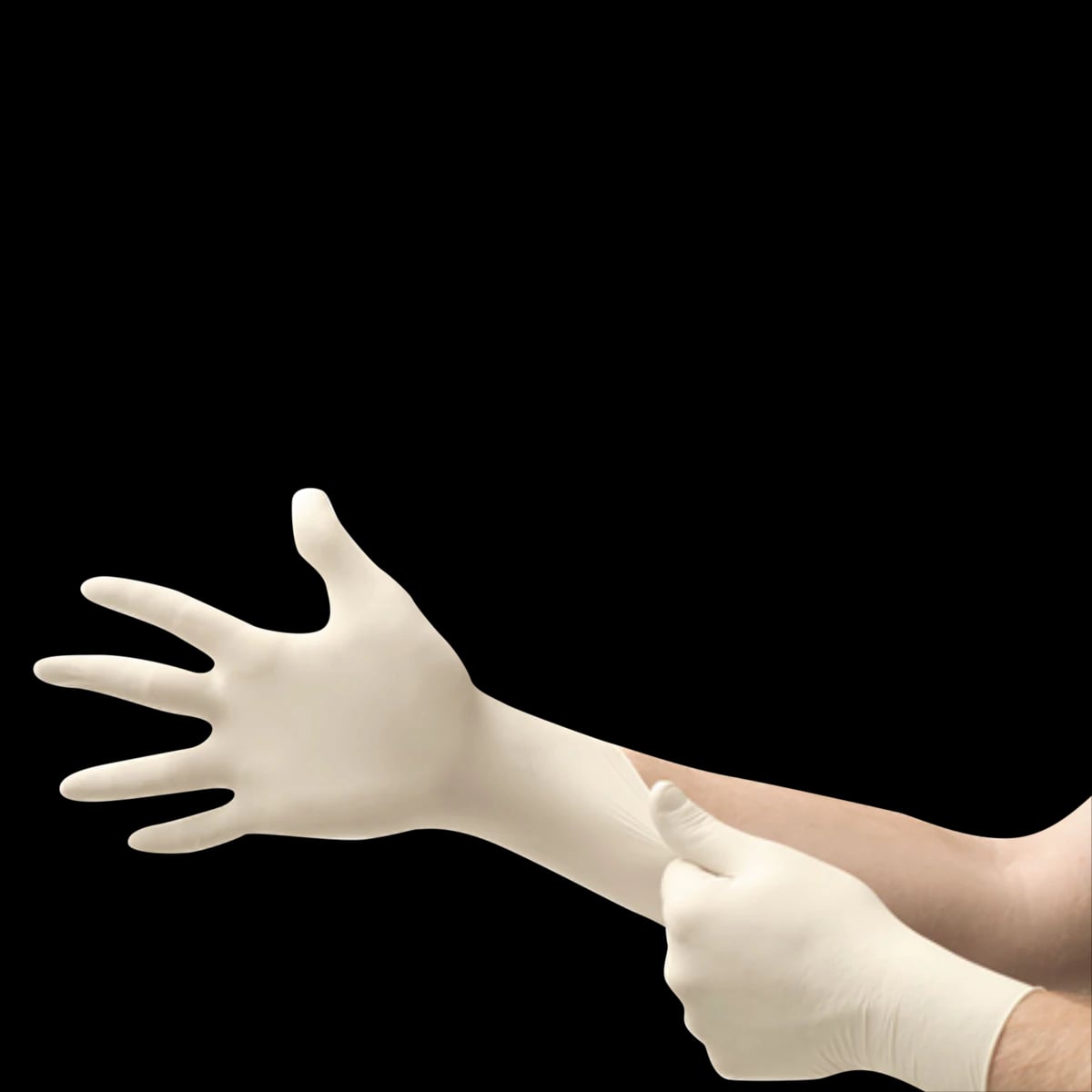 Microflex Diamond Grip Plus DGP-350 Powder-Free Latex Exam Gloves, Medium, Textured, Non-Sterile, 100/Box, DGP-350-M