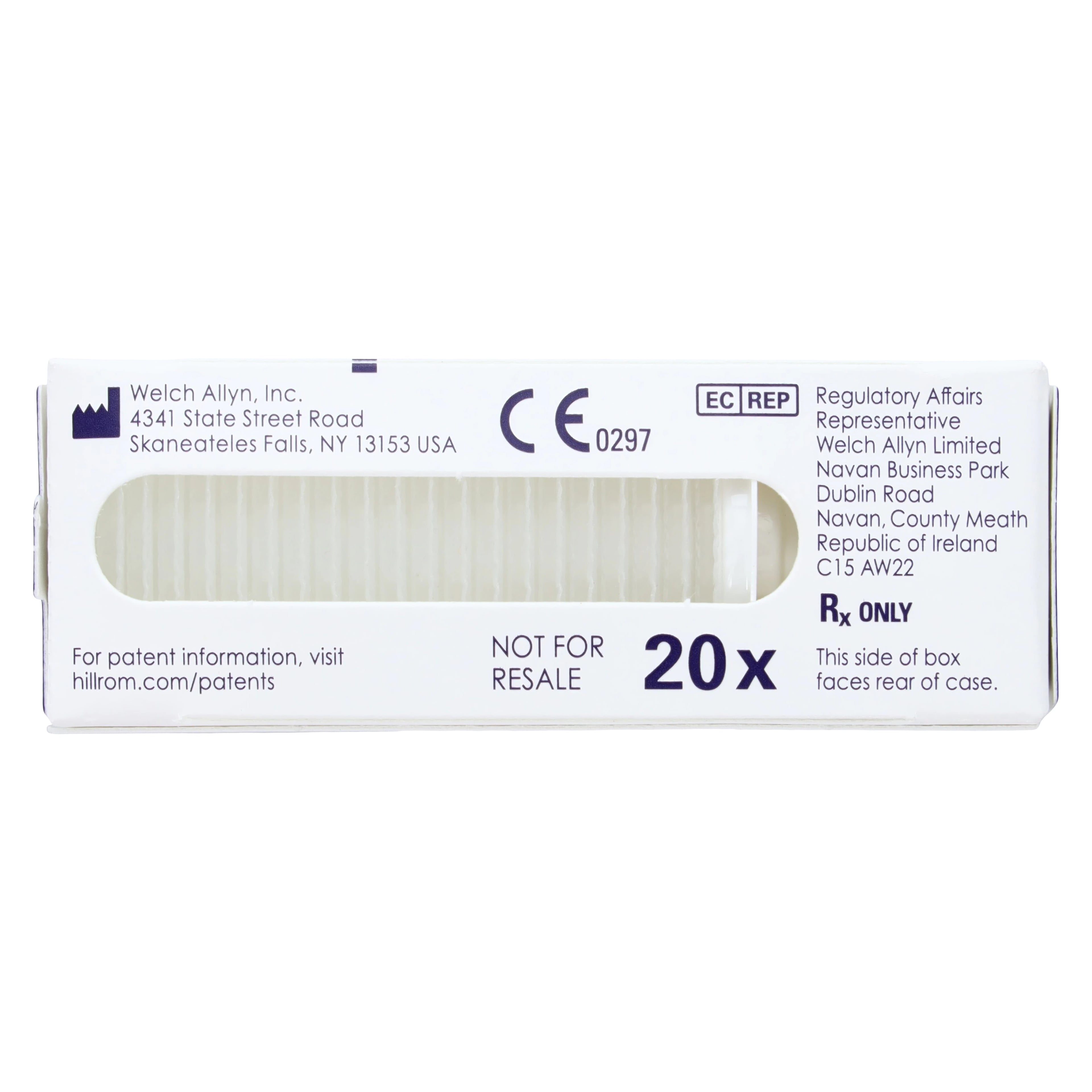 Welch Thermoscan Thermometer Probe Covers, Disposable, For Braun ThermoScan Pro 6000, 20/Pk