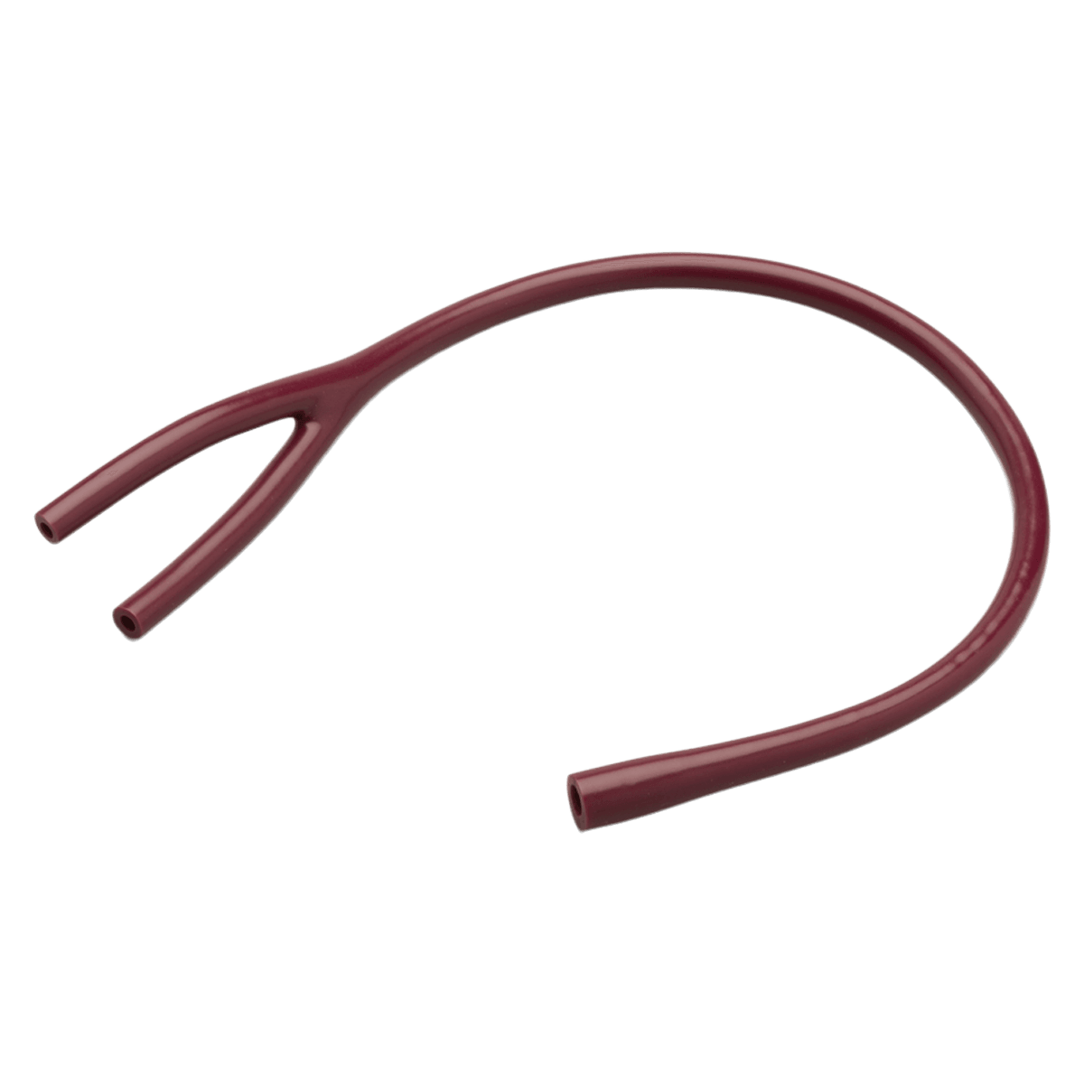 Welch Allyn Harvey DLX Stethoscope Replacement Y-Tubing, Burgundy